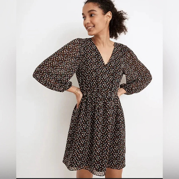 Madewell Dresses & Skirts - Madewell, beautiful excellent condition Georgette dress  extra small/pet…